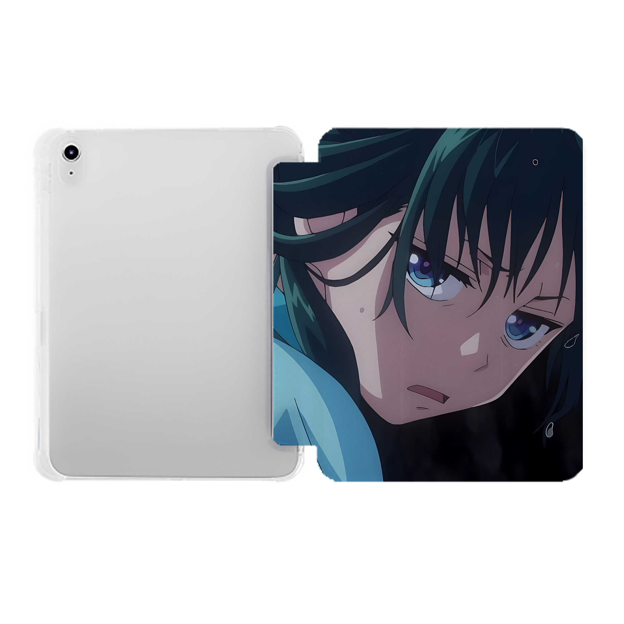 （画像用） 薬屋のひとりごと The Apothecary Diaries IPad ケース ペン収納付き 三つ折りスタンド PUレザー×シリコン 対応機種9.5/10.5/10.9インチ